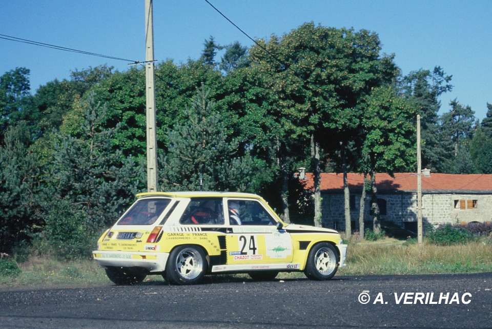 1991 Del Fiacco - Salort / Renault 5 Turbo 1 (photo A. Verilhac)