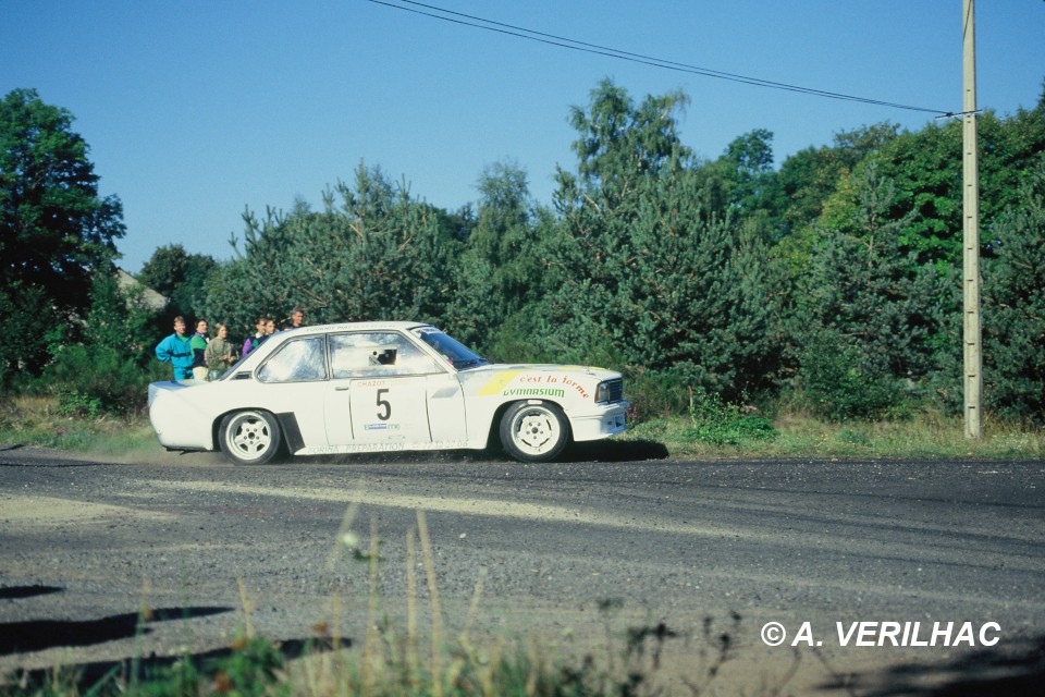 1991 Peyrache - Abrial / Opel Ascona 400 (photo A. Verilhac)