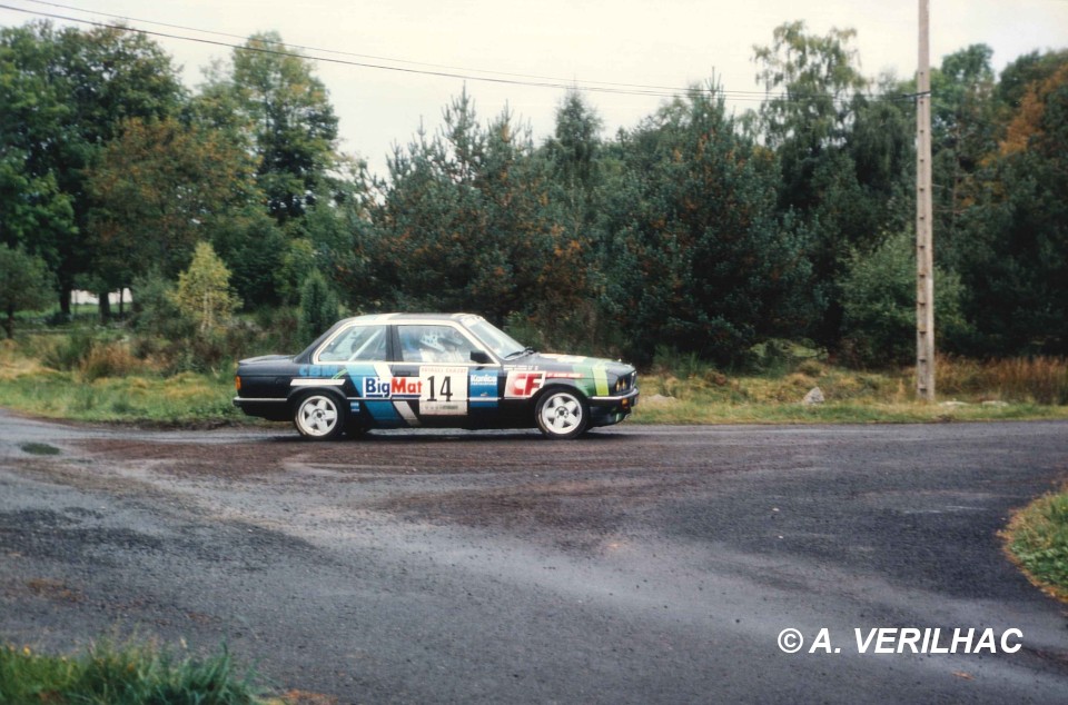 1993 Veyrad  - Tardy / BMW 325i (photo A. Verilhac)