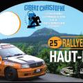 2014 plaque 25eme rallye du haut lignon