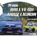 2024 plaque 34eme rallye et 3eme vhc du haut lignon
